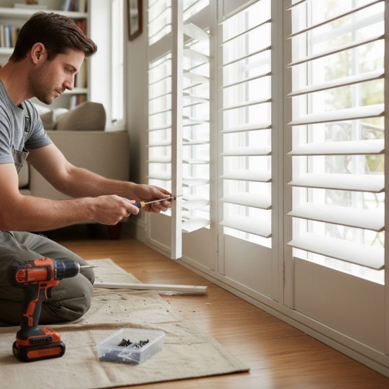 Indoor Shutters Installation