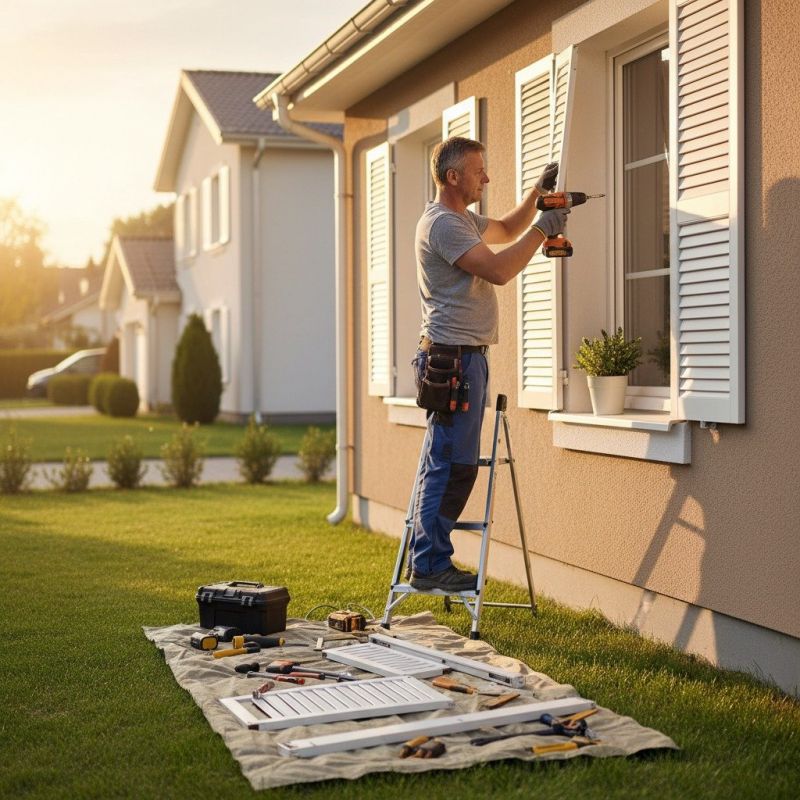 Shutter Handle Repair in Overland Park, KS