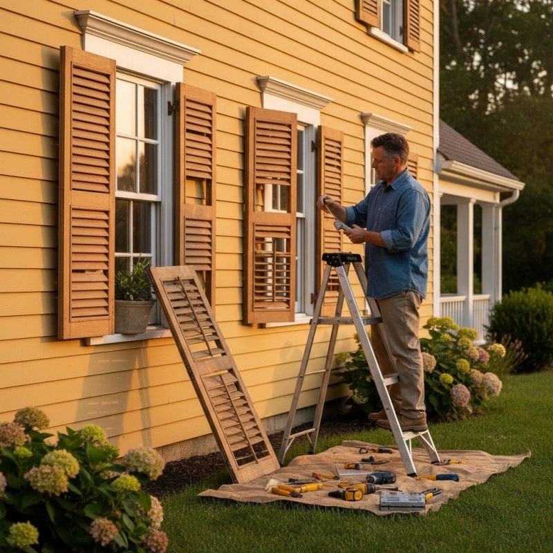 Shutter Louver Repair in Arvada, CO