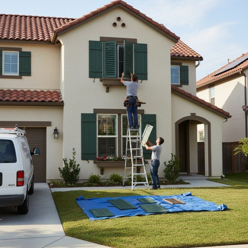 Shutter Louver Repair in Denver, CO